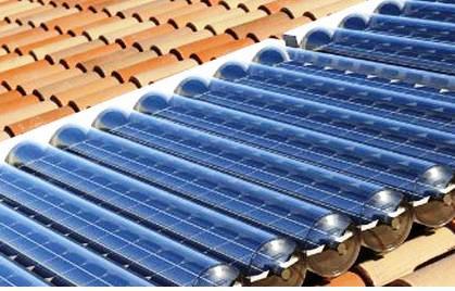 Painéis solares térmicos Os Painéis Solares Térmicos transformam a radiação solar em energia térmica.
