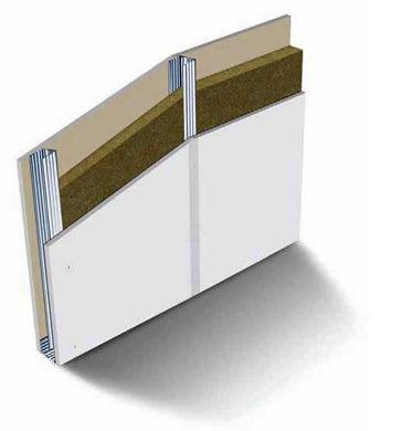 Isolamento térmico em Pladur É com perfis e peças metálicas (montantes) que se cria a estrutura onde se fixa o pladur.